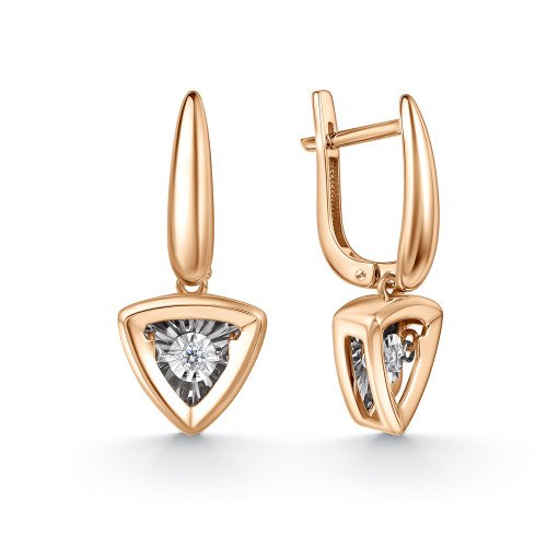 Серьги с бриллиантами