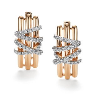 Серьги с бриллиантами