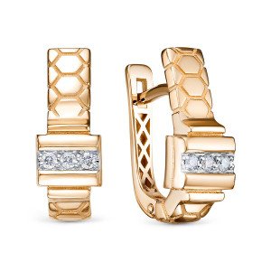 Серьги с бриллиантами