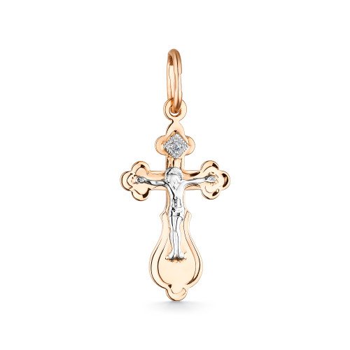 Крест с бриллиантом