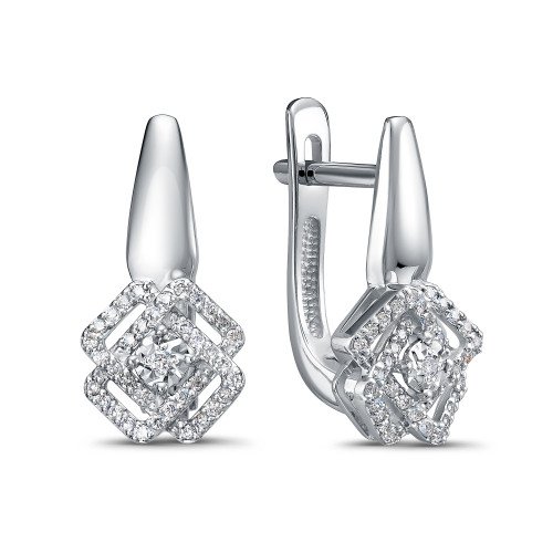 Серьги с бриллиантами