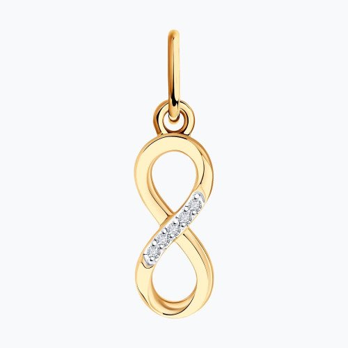 Подвеска с бриллиантами