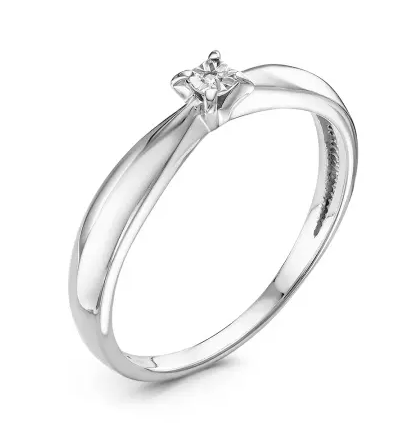 Кольцо с бриллиантом 01-10-5012(с)