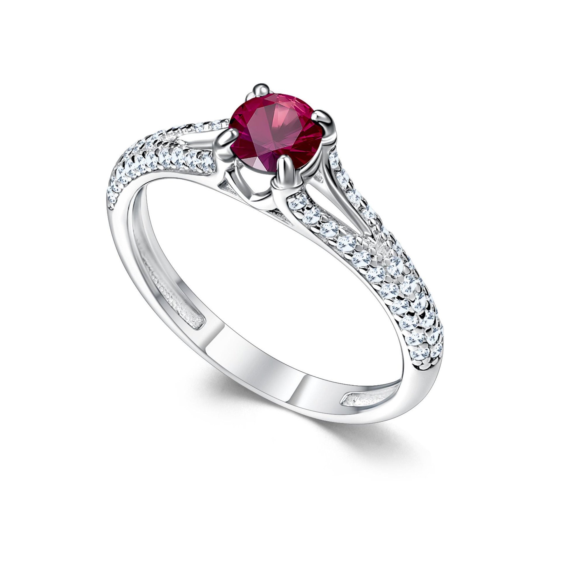 Кольцо с рубином 01-5183/000Р-00