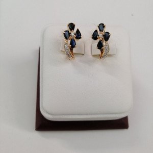Серьги с бриллиантами