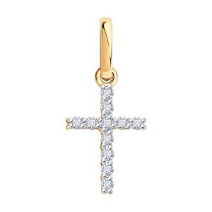 Подвеска с бриллантами