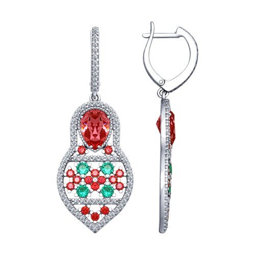 Серьги "Матрёшки" 94022664