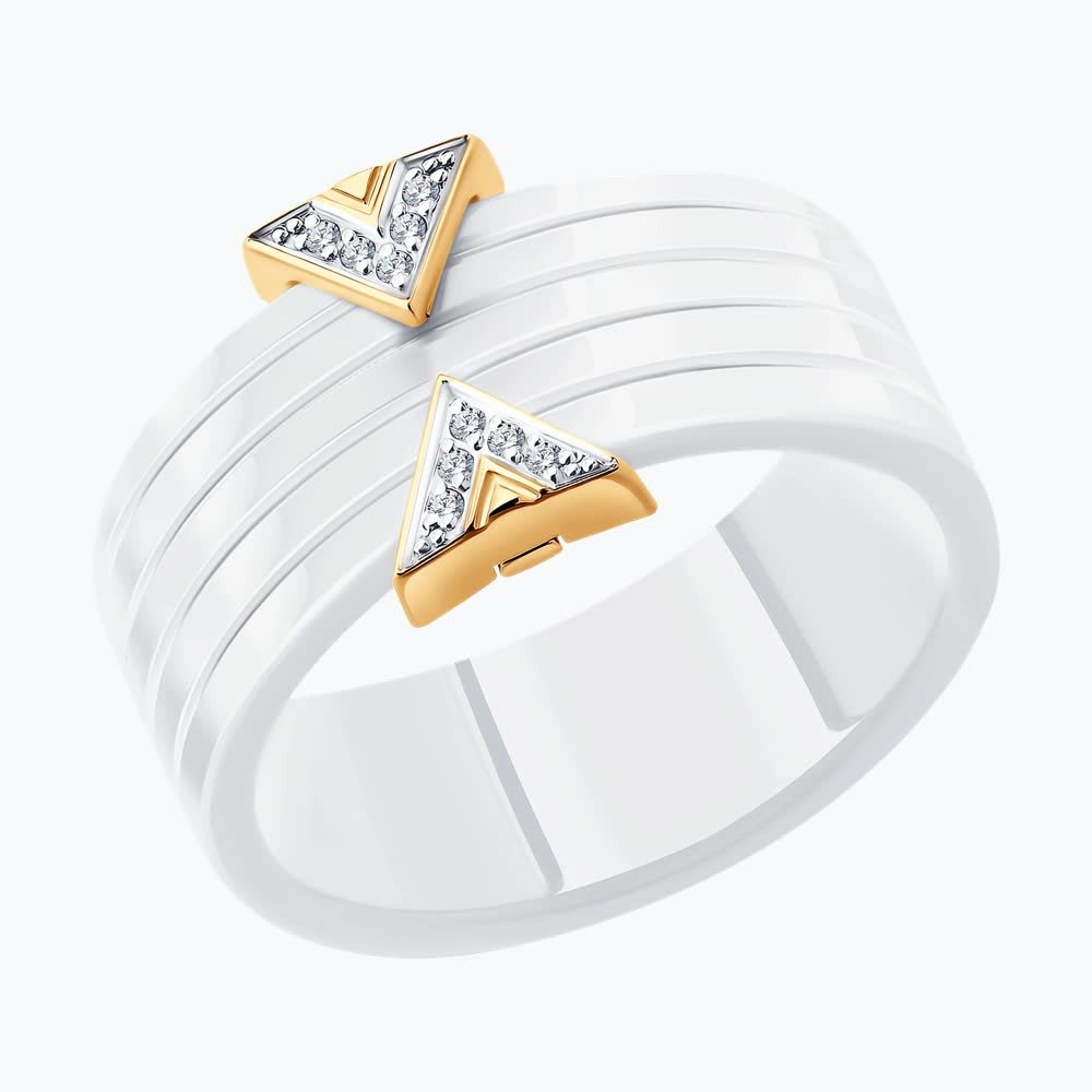 Кольцо с бриллиантами 51-210-00150-1 №25 53