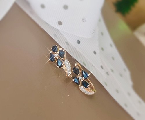 Серьги с бриллиантами