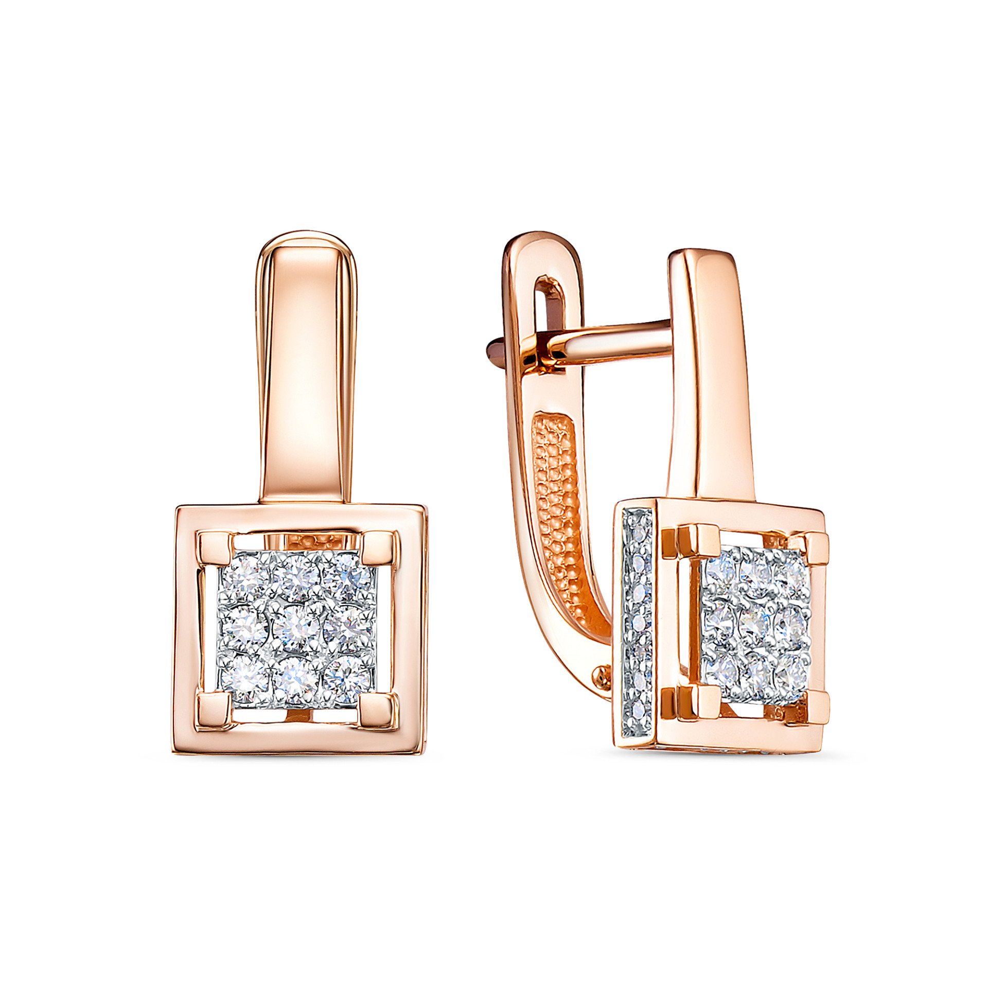 Серьги с бриллиантами 02-00228-01-001-01-01