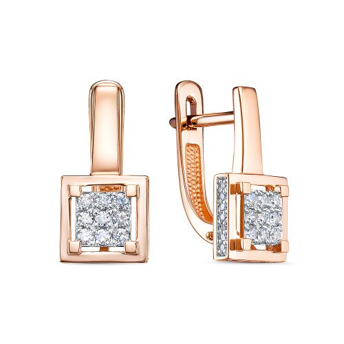 Серьги с бриллиантами