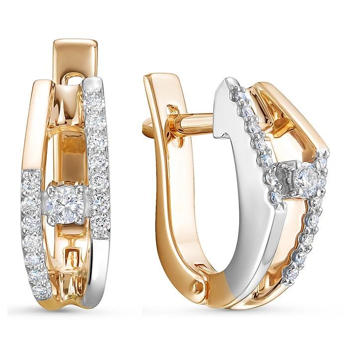 Серьги с бриллиантами 4012-210