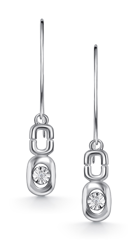 Серьги с бриллиантами 02-5743/000Б-00