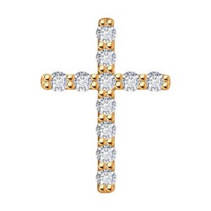 Подвеска с бриллиантами