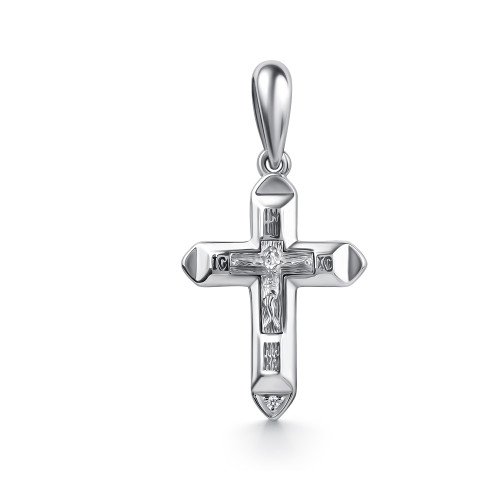 Крест с бриллиантом