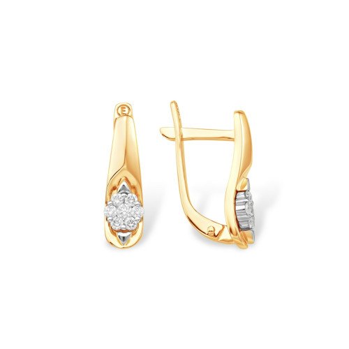 Серьги с бриллиантами