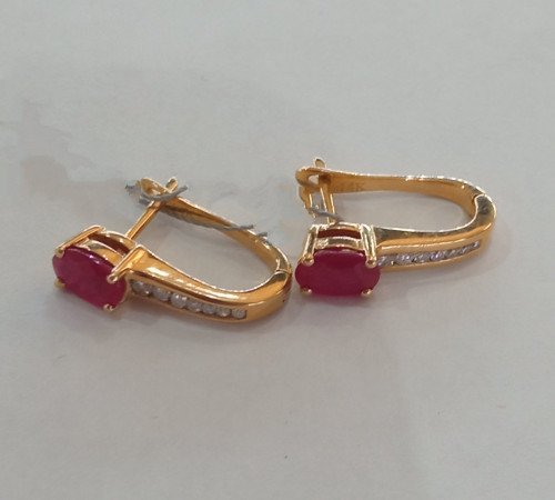 Серьги с бриллиантами