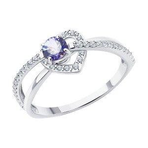 Кольцо с бриллиантами