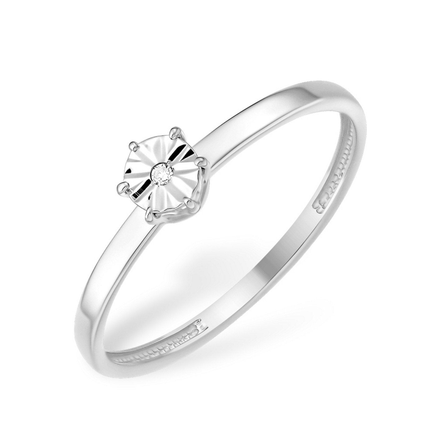 Кольцо с бриллиантом К35119985