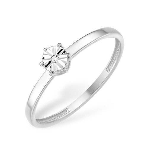 Кольцо с бриллиантом