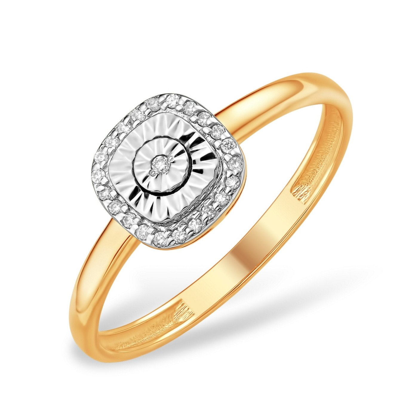 Кольцо с бриллиантом К15120795