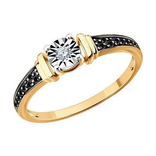 Кольцо с бриллиантами 7010158 №25 39