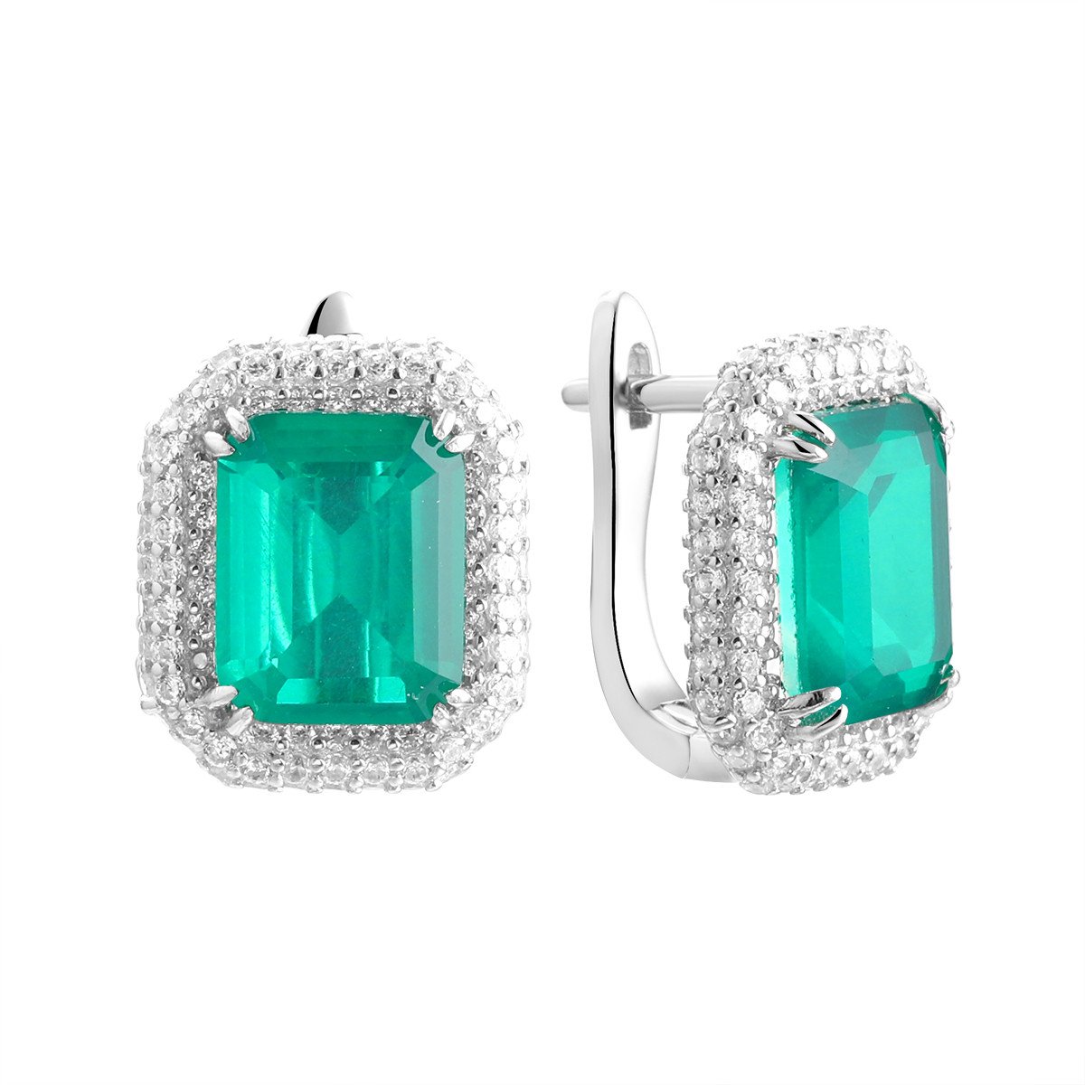 Серьги CZ-E04276-X-W-EG-X-W