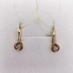 Серьги с бриллиантами