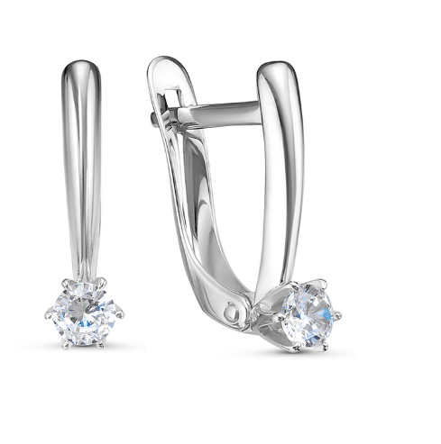 Серьги с бриллиантами 02-01008-02-001-01-02