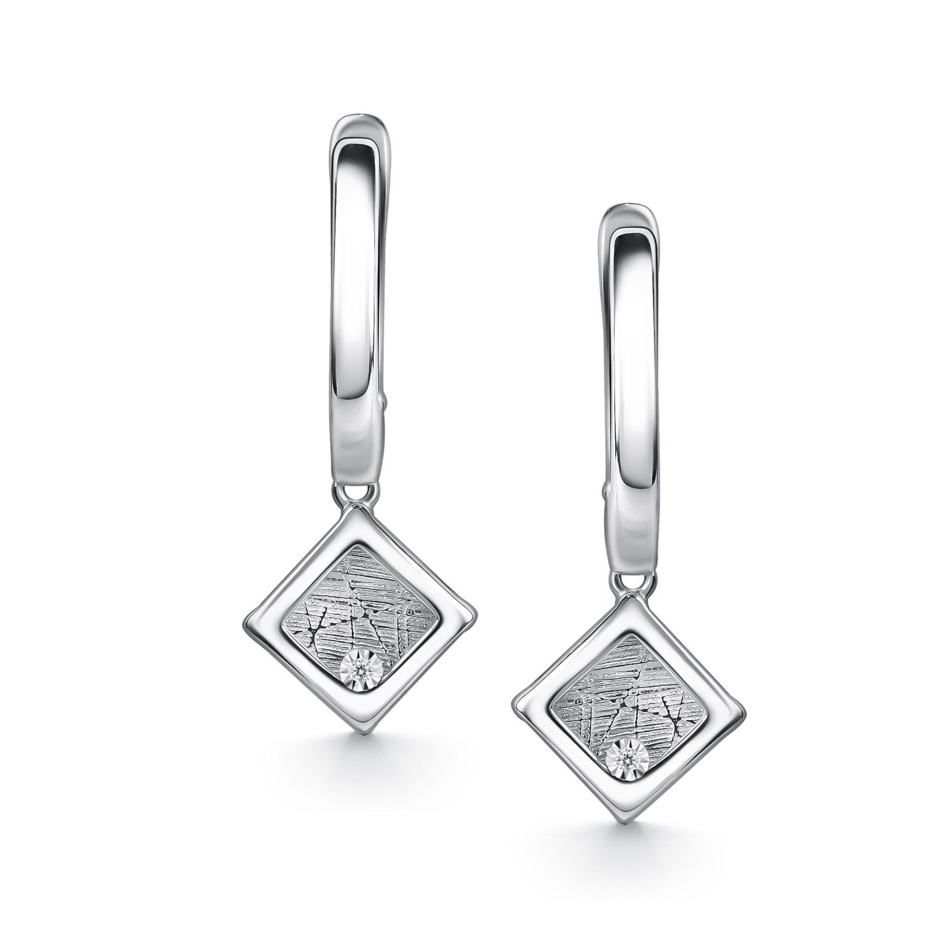 Серьги с бриллиантами 02-5342/000Б-00