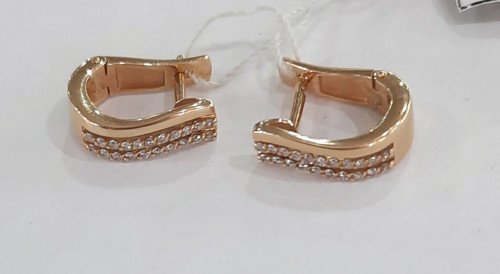 Серьги с бриллиантами