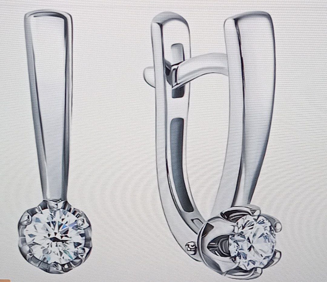 Серьги с бриллиантами 02-10-0902-21-00