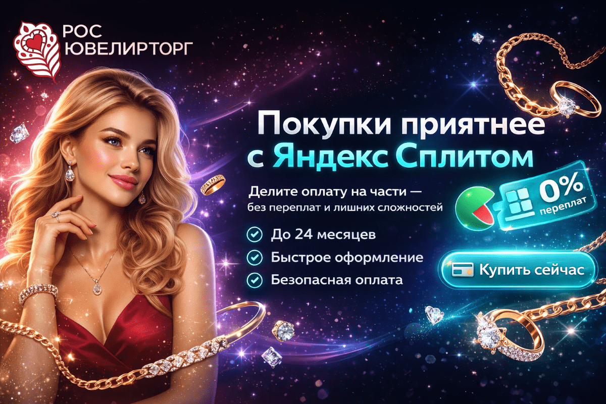 Ювелирные покупки с Яндекс Сплитом