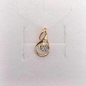 Подвеска с бриллиантами