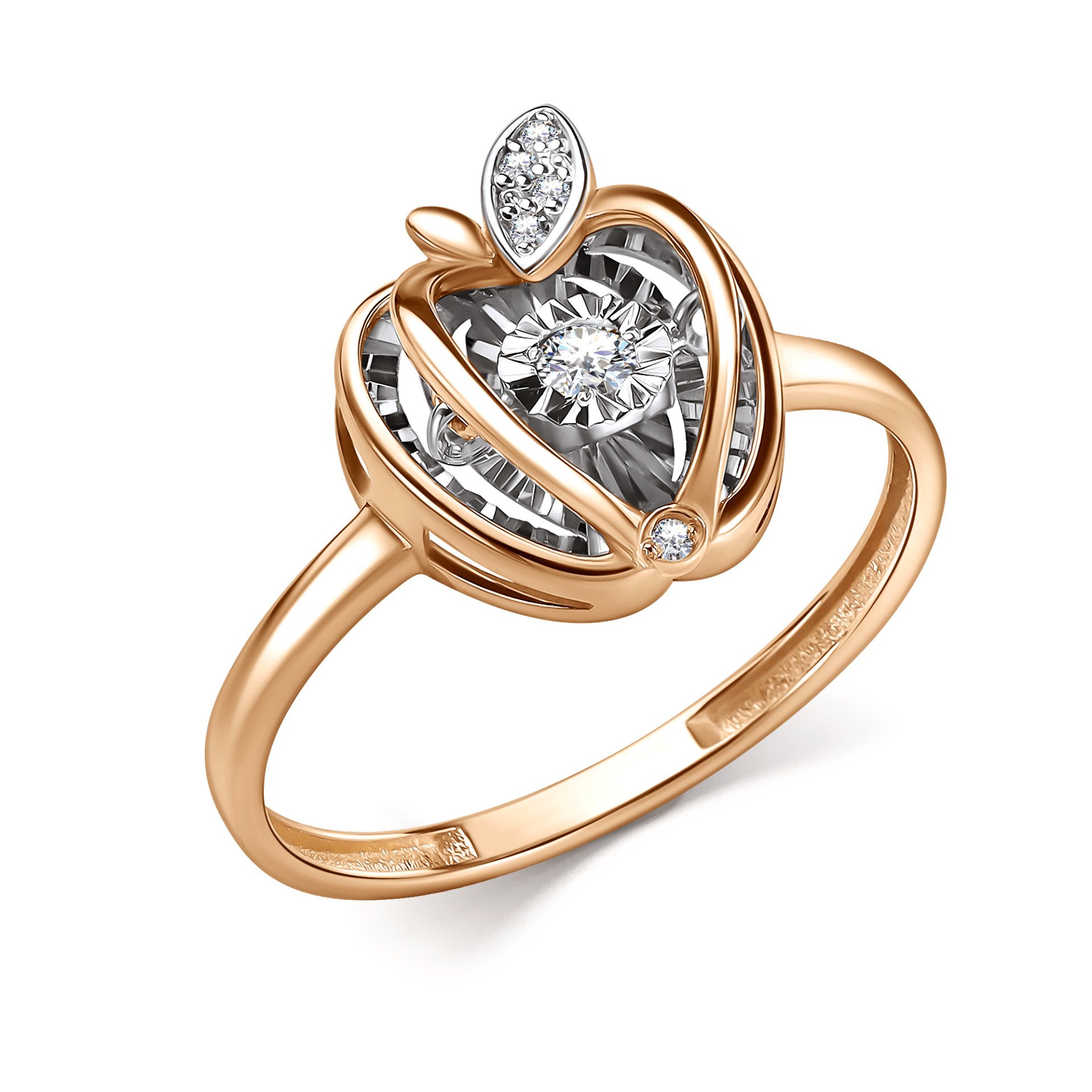 Кольцо с бриллиантами 01-11-51216-31-00