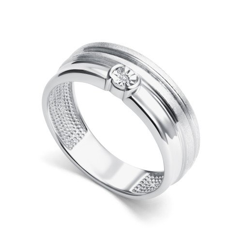 Кольцо с бриллиантом