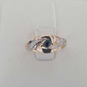 Кольцо с бриллинтами