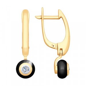 Серьги с бриллиантами