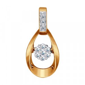 Подвеска с бриллиантами