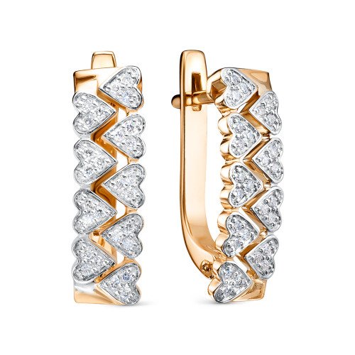 Серьги с бриллиантами