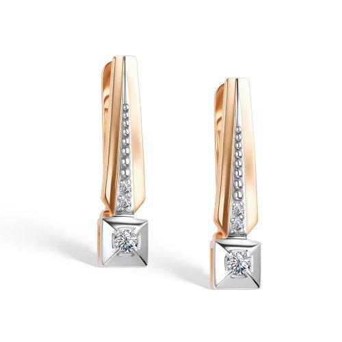 Серьги с бриллиантами