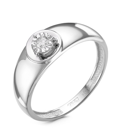 Кольцо с бриллиантом 01-10-5346(с)