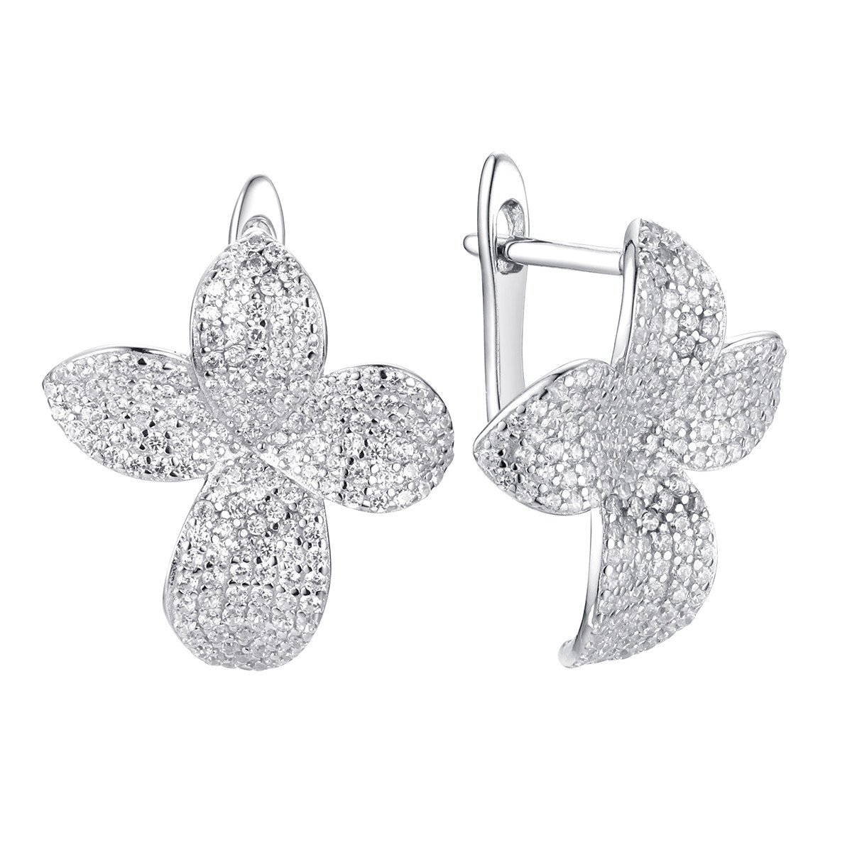 Серьги CZ-E01803-X-W-X-X-W
