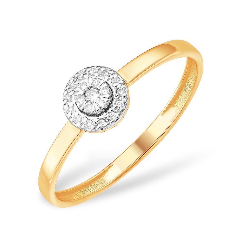 Кольцо с бриллиантами К15120032