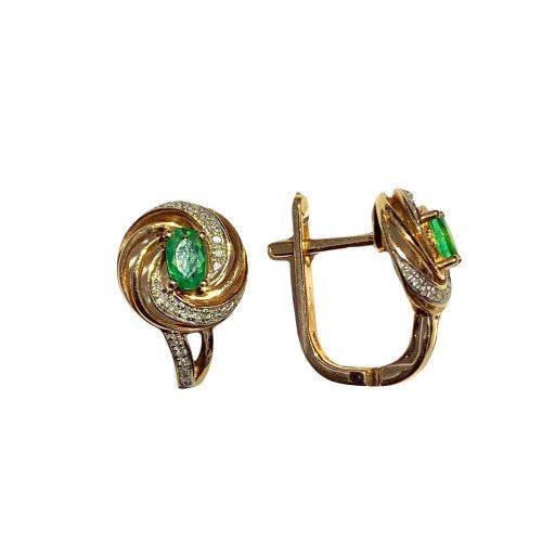 Серьги с бриллиантами