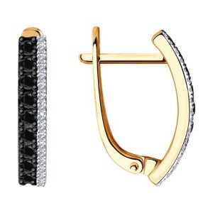 Серьги с бриллиантами