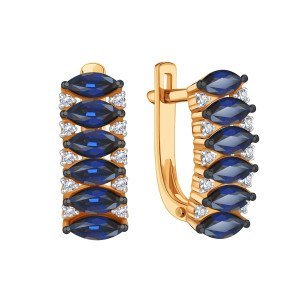 Серьги с бриллиантами