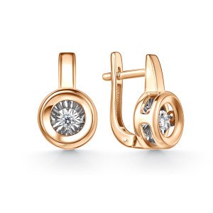 Серьги с бриллиантами