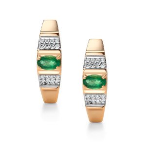 Серьги с бриллиантами