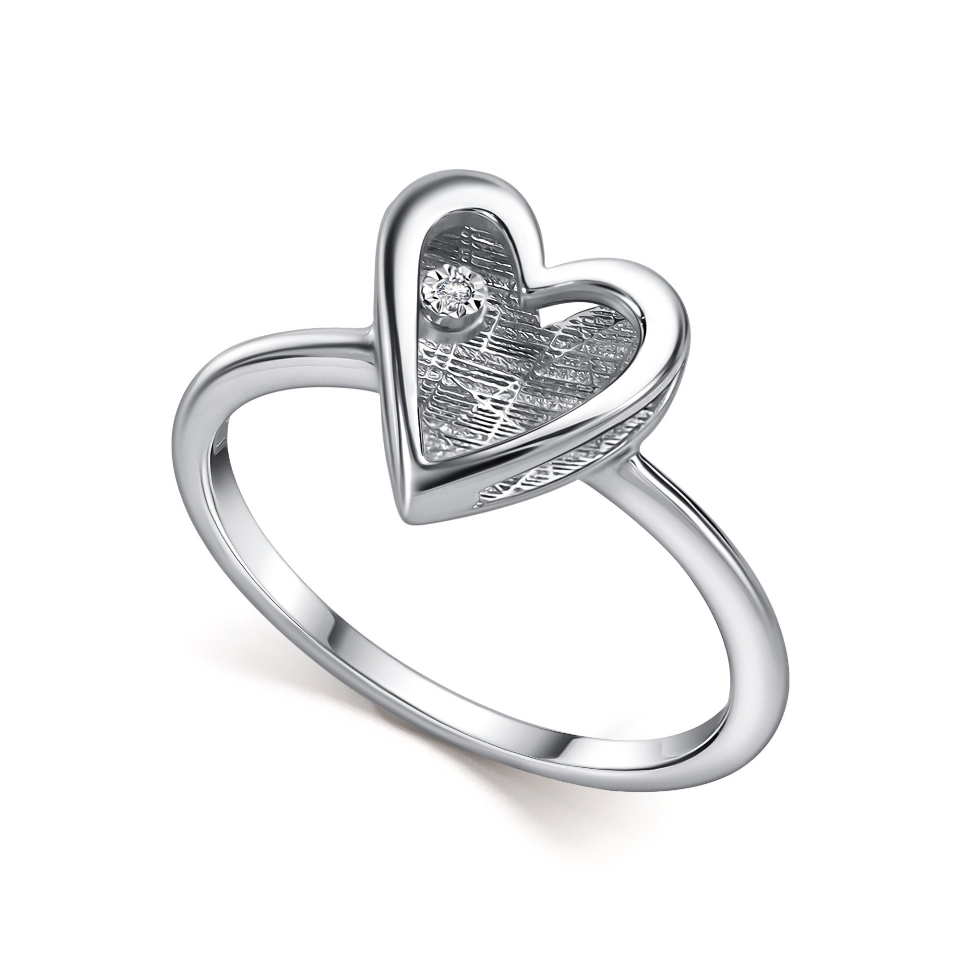 Кольцо с бриллиантом 01-5340/000Б-00